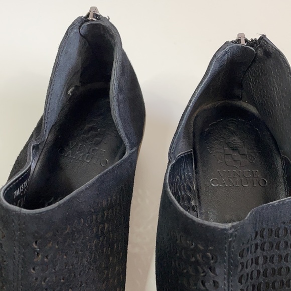 Vince Camuto | Paleta Perforated Ankle Booties - Picture 8 of 8